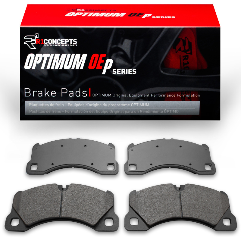 Volkswagen Touareg Brake Pads - Front - R1 Concepts - Optimum OE - `08-`14